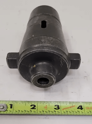 SCULLY JONES 95414 X-PRESS-CHANGE END MILL HOLDER CAT 45, OAL 4-1/2IN, 7/16IN BORE DIA - MACHINE TOOLING
