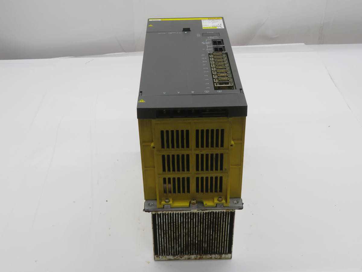FANUC, A06B-6102-H222#H520, 25.2KW INPUT PWR, 230V MAX OUTPUT VOLT, 95A RATED OUTPUT CURR - SERVO MOTORS