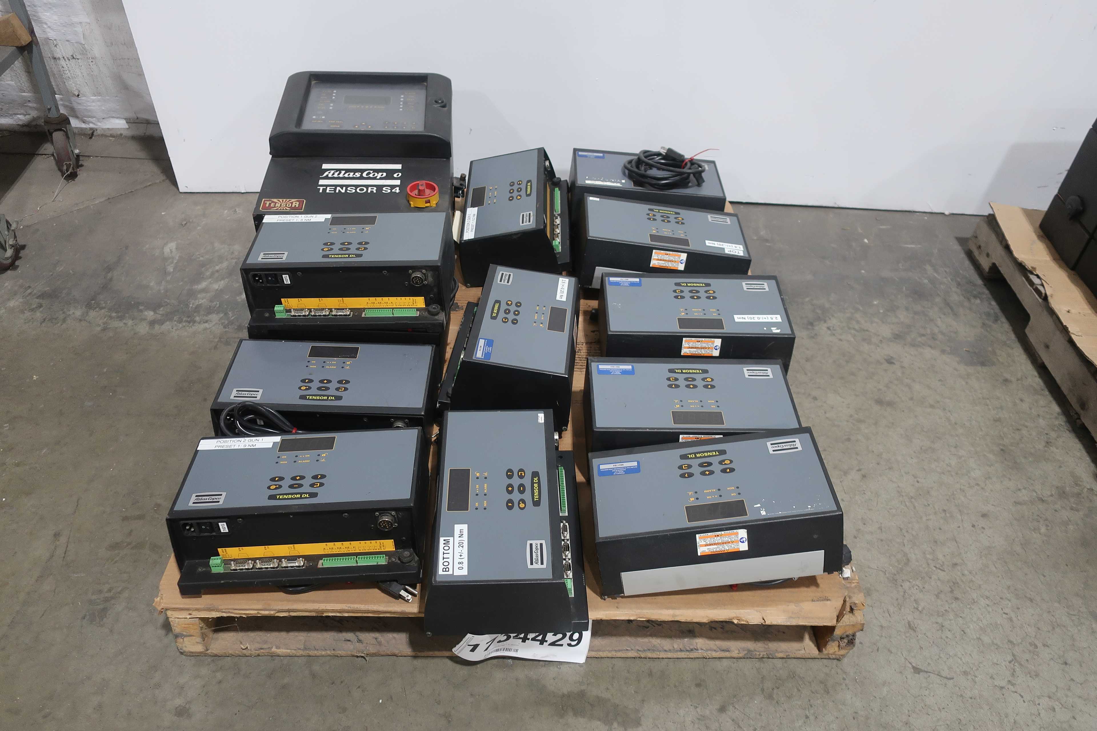 SKU 1734429 - 2 PALLETS OF ASSORTED NUTRUNNER CONTROLLERS ATLAS COPCO, URYU, GEORGES - ELECTRIC POWER TOOLS