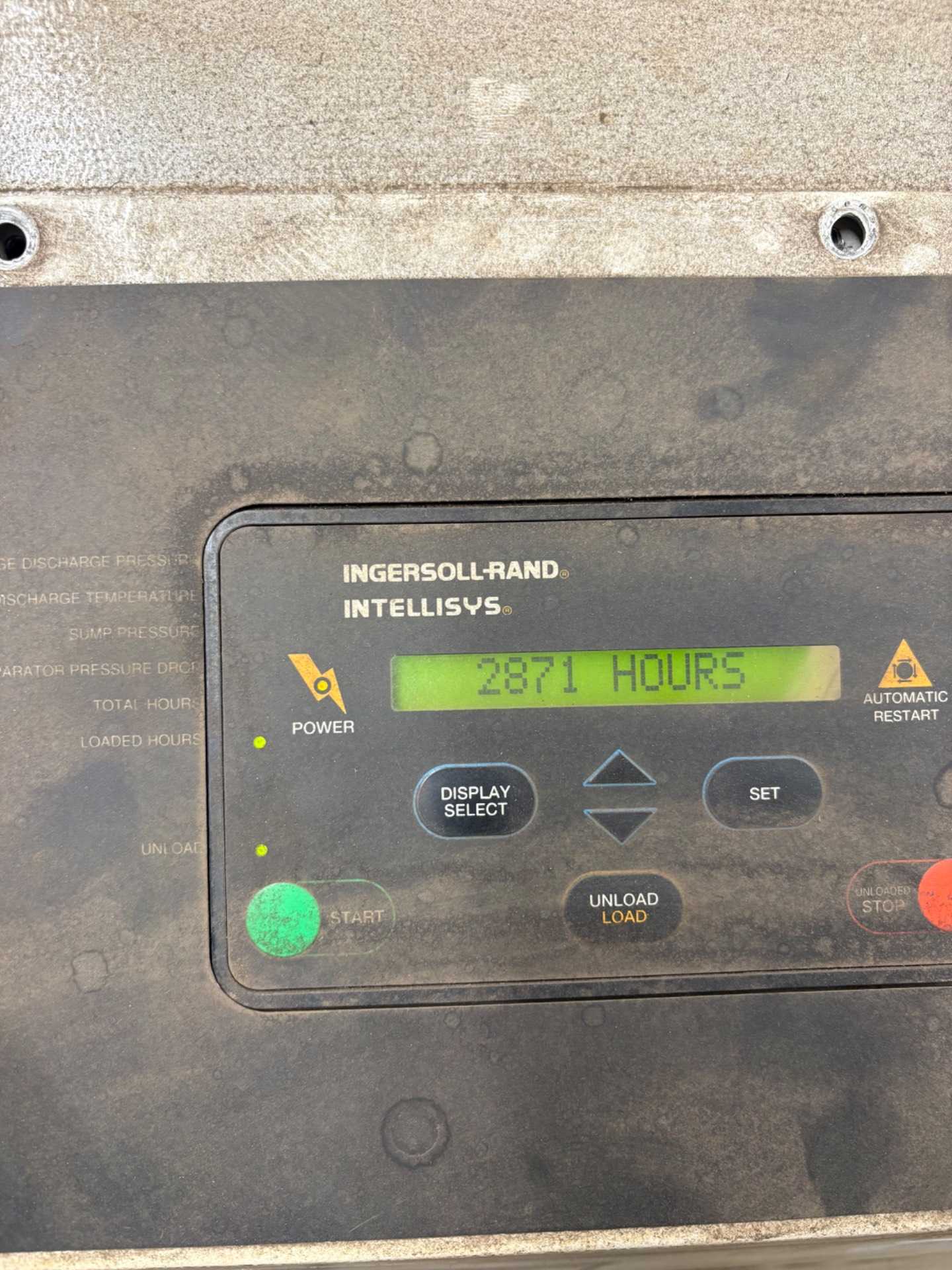 2004 INGERSOLL RAND SSR-EP25SF ROTARY SCREW AIR COMPRESSOR, 25 HP, 95 CFM, 125 PSIG, 575V, 3PH - AIR COMPRESSORS