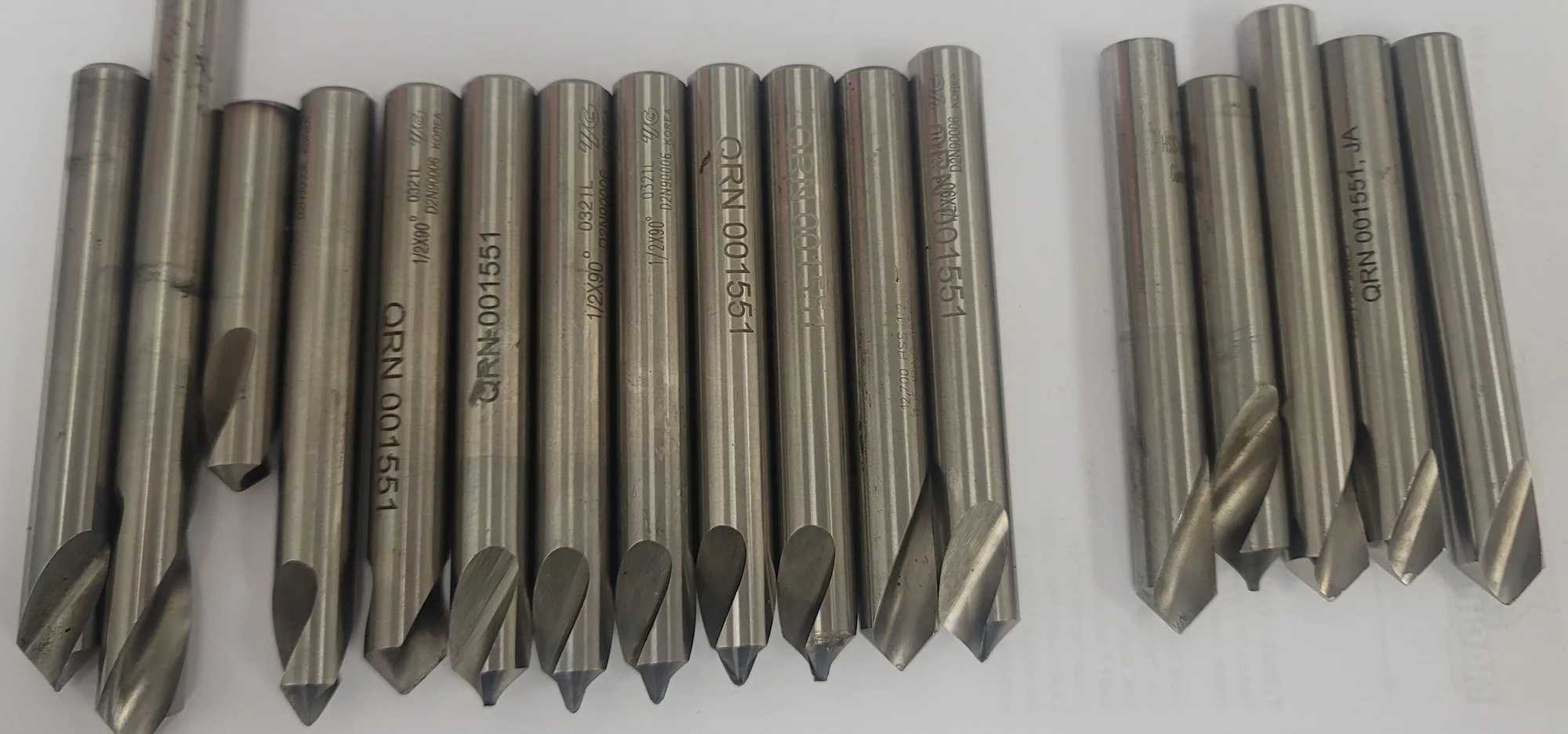 GUEHRING 1/2" X 90 DEG D2N9006 SPOT DRILL SET OF 17 - MACHINE TOOLING