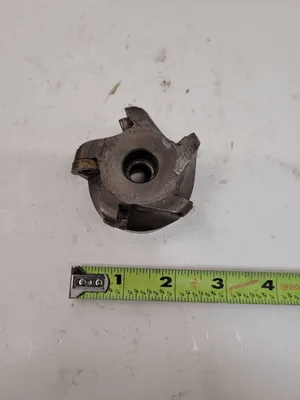 INGERSOLL CUTTING TOOLS INDEXABLE SHELL MILL, 5W6H02R02, HUB 2”, BORE .75”, OD 2.25”, OAL 1.6” - MACHINE TOOLING