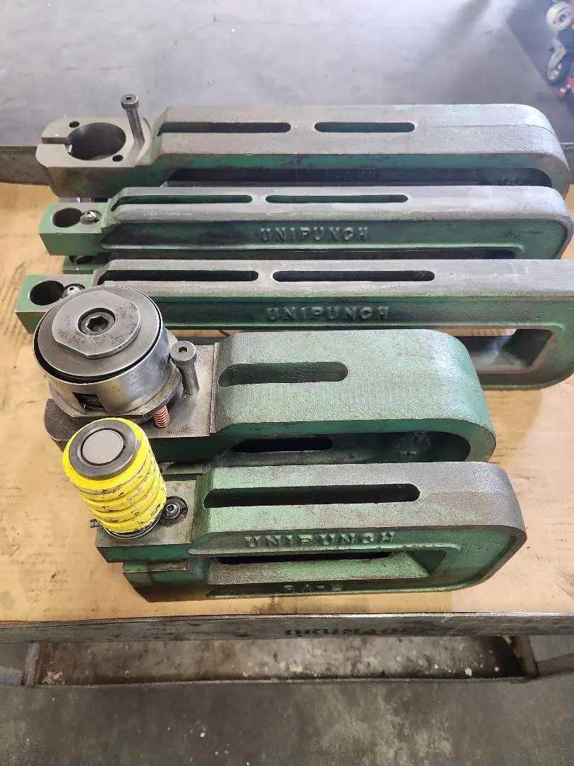 UNIPUNCH 8A-2 AND ASSORTED PUNCH TOOLING (8A-2, 8SA, 18A-2, 18SA-3 1/2 MODELS) - MACHINE TOOLING