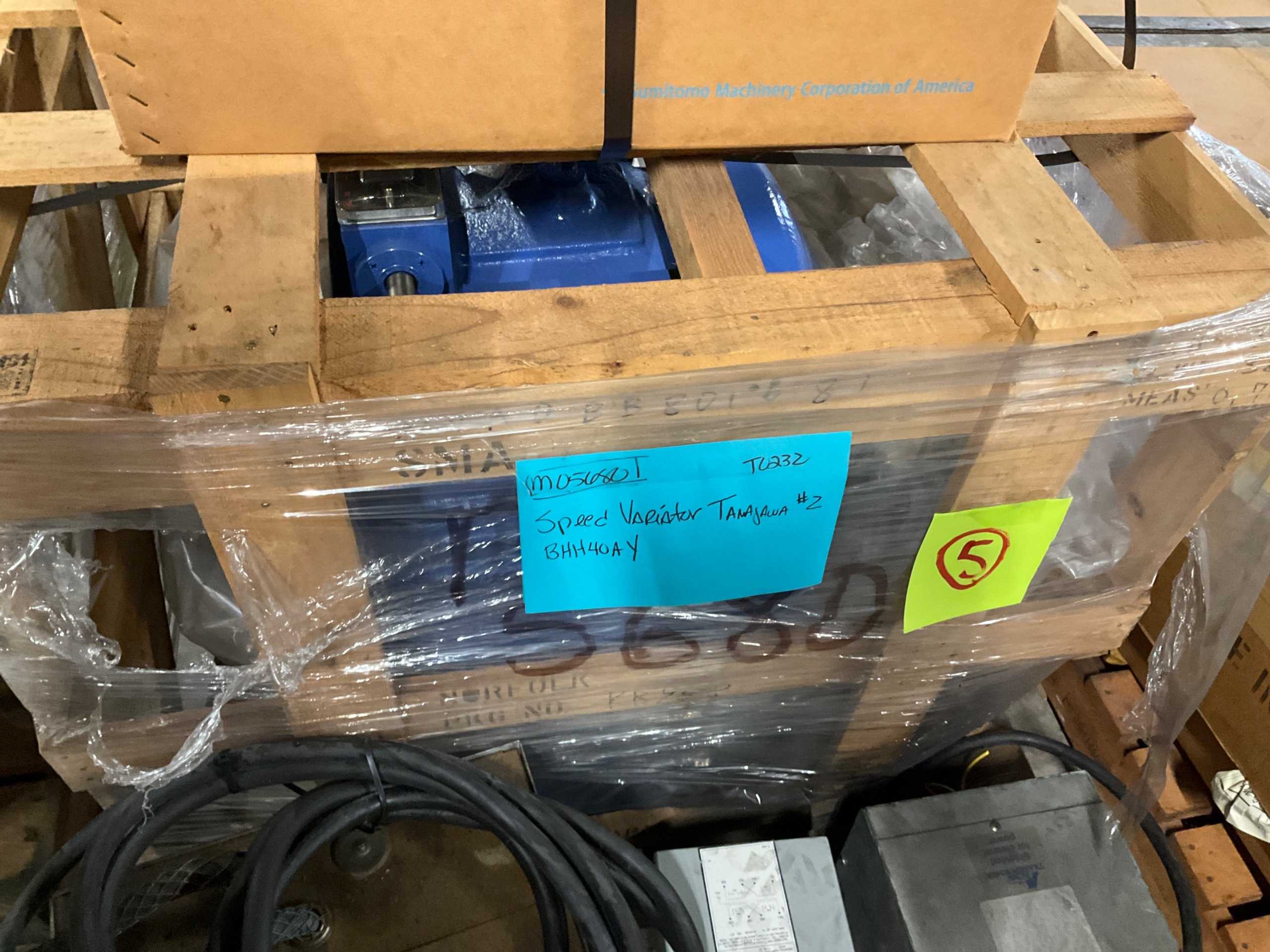 SUMITOMO BHH-40AY GEAR REDUCER