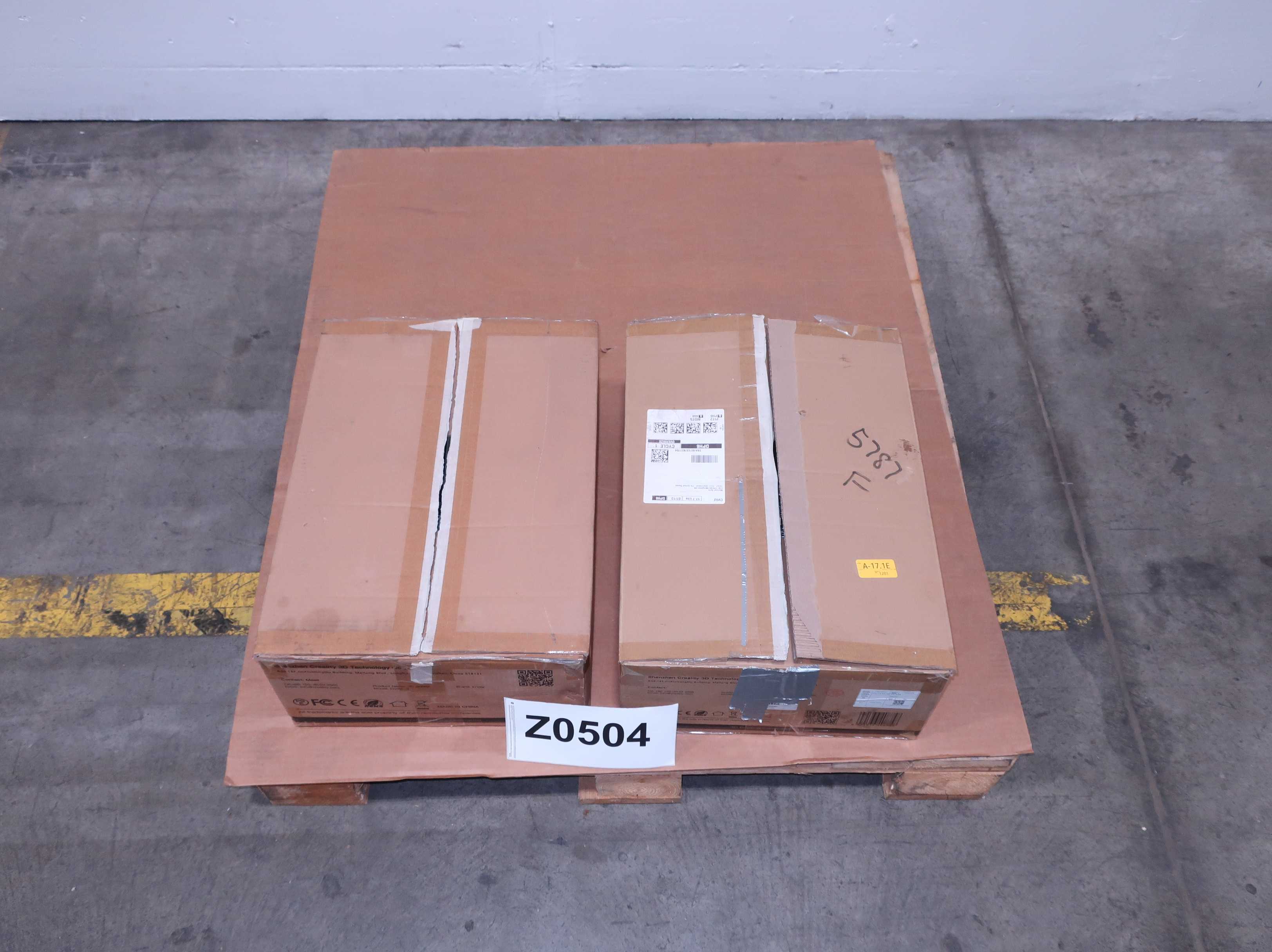 LOT OF 2 3-D PRINTERS PARTS AND ACCESSORIES, ENDER-3 - 3D PRINTER