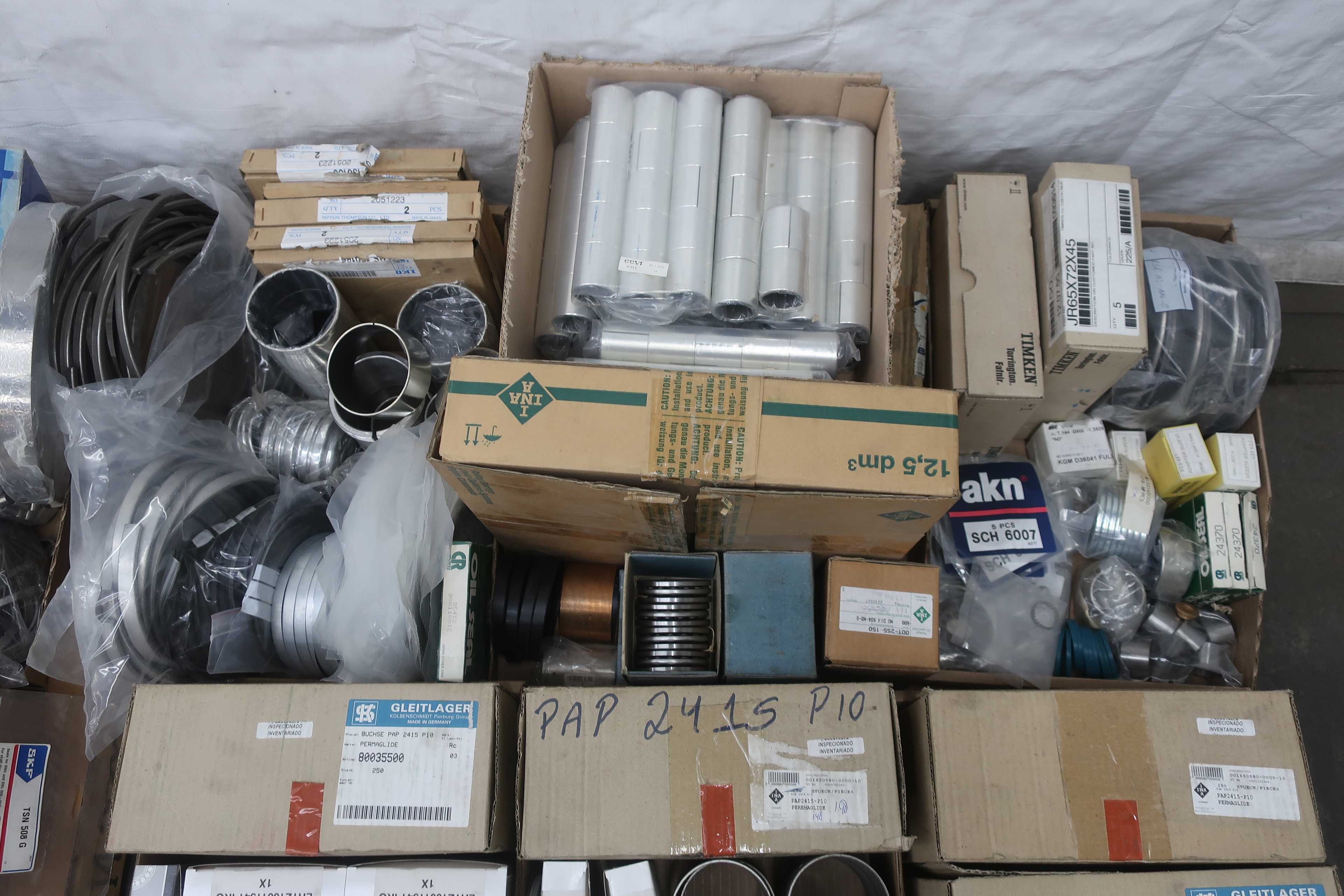 2 PALLETS OF ASSORTED POWER TRANSMISSION REPLACEMENT PARTS - POWER TRANSMISSION