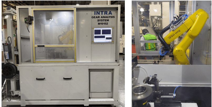 2019 INTRA M19152 GEAR ANALYSIS & LASER MARKING SYSTEM - GEAR INSPECTION MACHINES