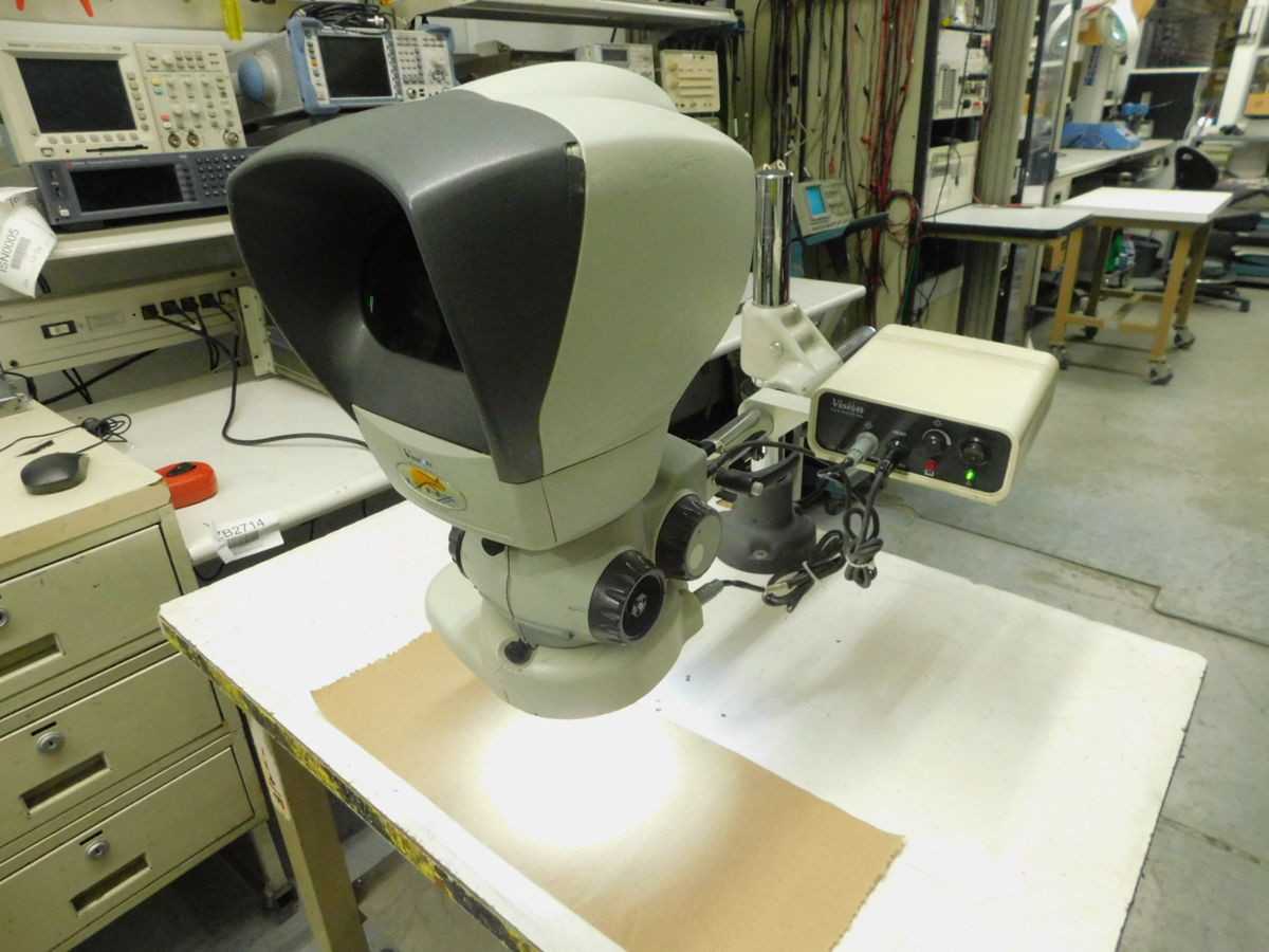 VISION LYNX MICROSCOPES, 7-40X MAGNIFICATION, 6.5:1 ZOOM RATIO, 90 MM WORKING DISTANCE, LED ILLUMINATION - LAB & SCIENTIFIC