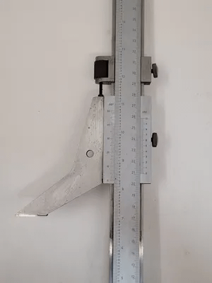 FOWLER HELIOS VERNIER HEIGHT GAUGE, 0-22”/55CM RANGE, .001”/0.05MM RESOLUTION - MACHINE TOOLING