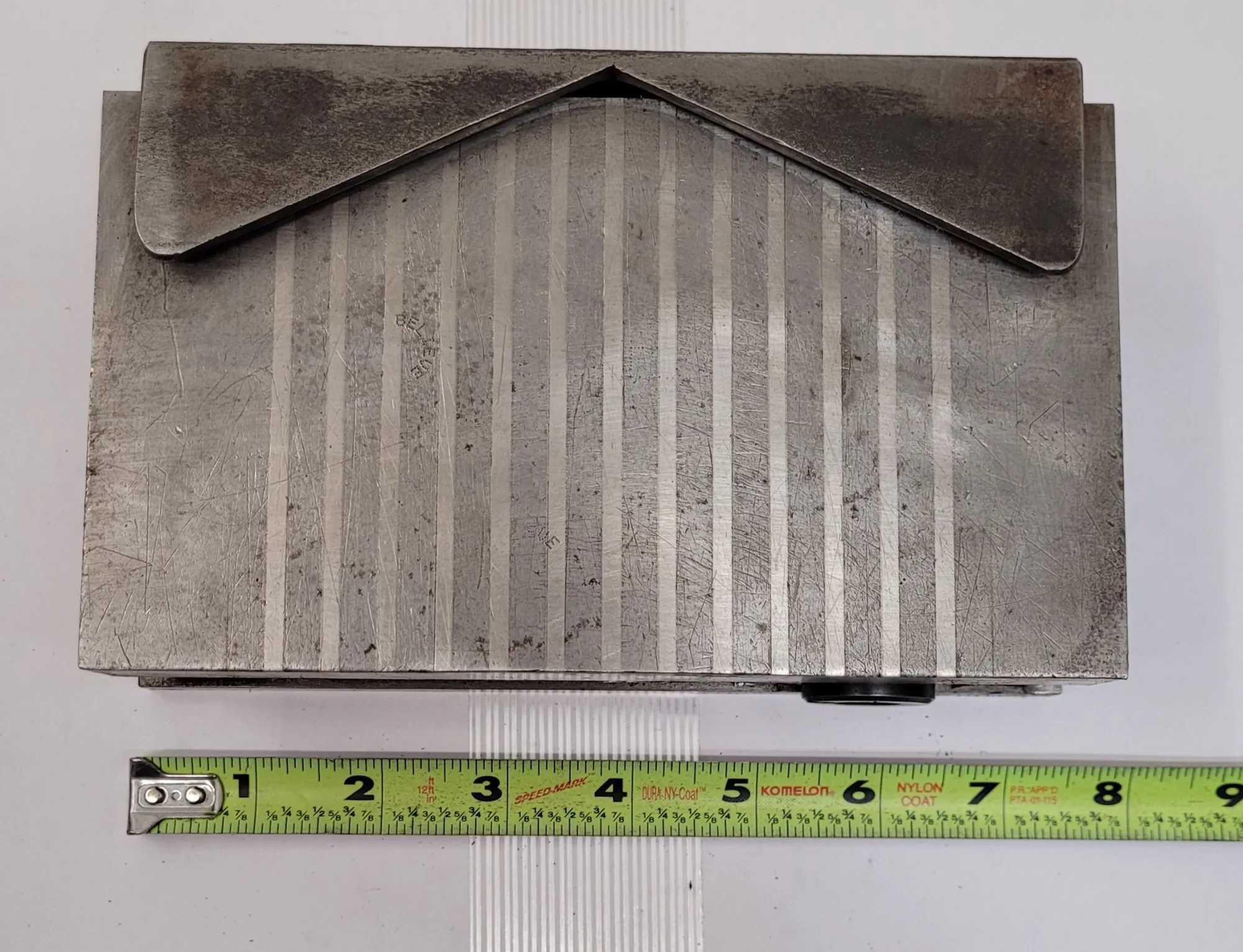 SUBURBAN TOOL MCB47 PERMANENT MAGNETIC CHUCK - 4" X 7" - MACHINE TOOLING
