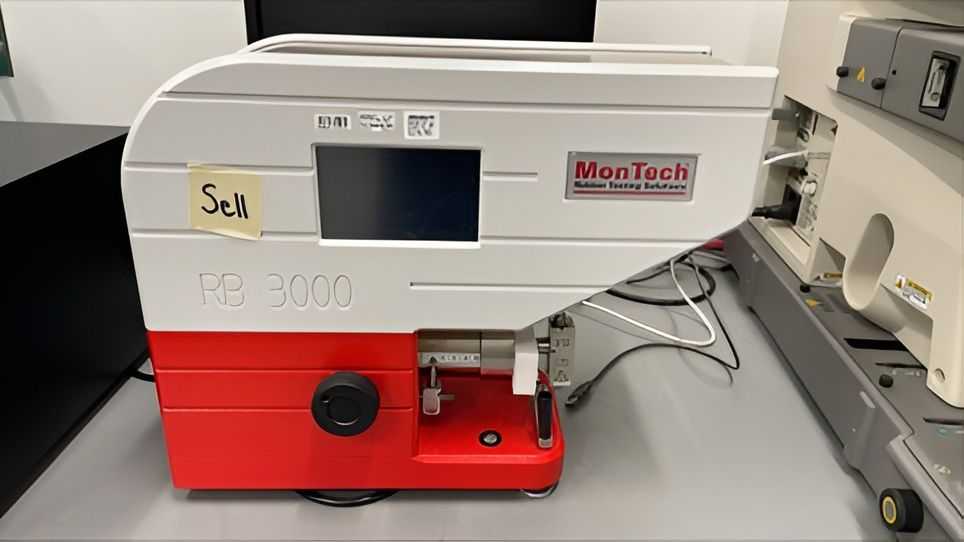 BAREISS RB3000 REBOUND RESILIENCE TESTER, 0.5J, 1.98M/S, ISO 4662, ASTM D7121 - MATERIAL TESTING