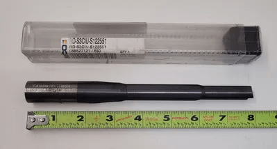 SECO RD-S3CIU-S122551 2 FLUTE TOOLING, OAL: 8.0”, SHANK DIA: .78”, HEAD DIA: .55” - MACHINE TOOLING