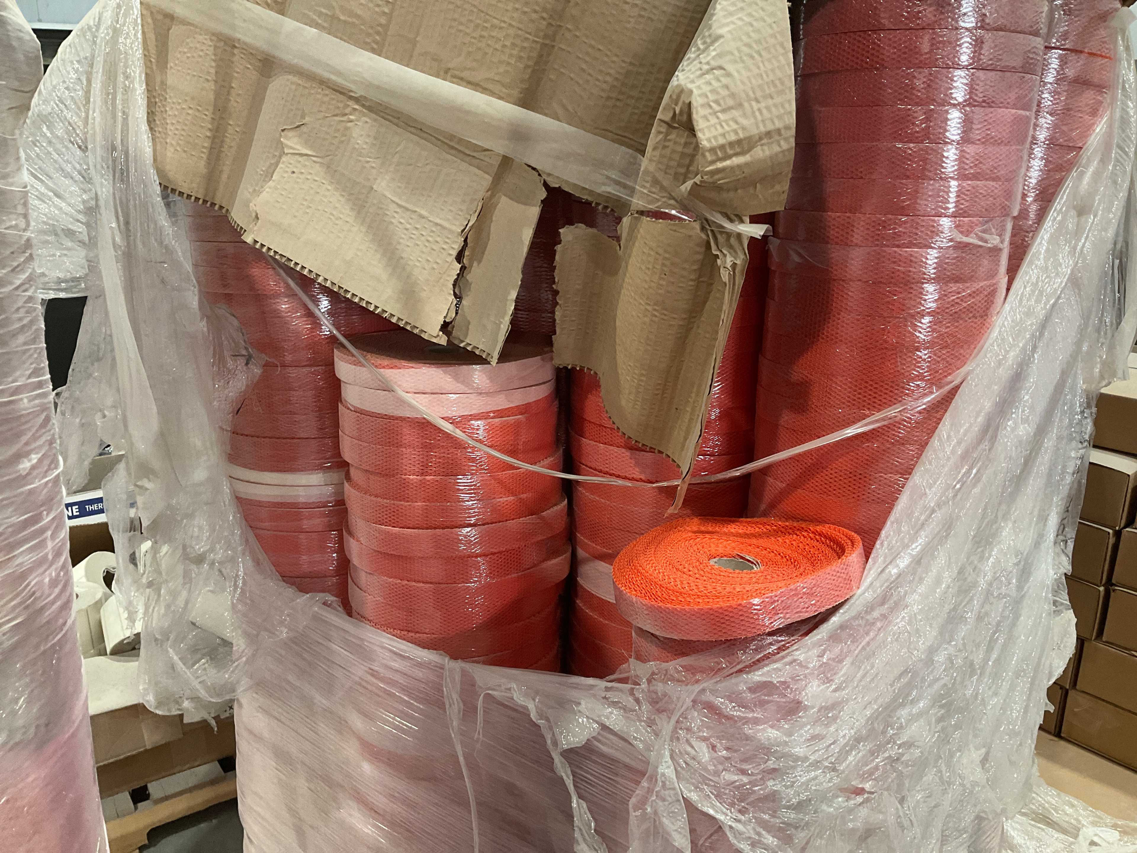 BULK QTY OF CANWIL TEXTILE POLYESTER KNITTED HEX MESH 60”
