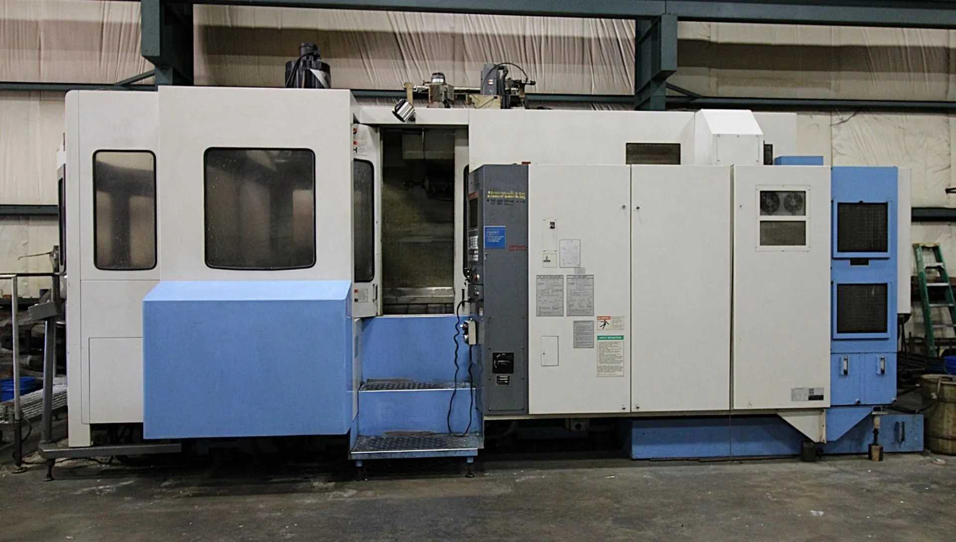 MAZAK FH680 HORIZONTAL MACHINING CENTER, 10K RPM SPINDLE, CAT-50, 80-TOOL MAG. - HORIZONTAL MACHINING CENTERS