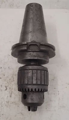 JACOBS BALL BEARING CHUCK 16N 3JT WITH CAT 50 HOLDER (1/8-5/8IN CAP) - MACHINE TOOLING