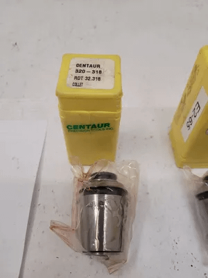 CENTAUR PRECISION TOOLS RD32 TAPPING COLLETS - LOT OF 5, VARIOUS SIZES - MACHINE TOOLING