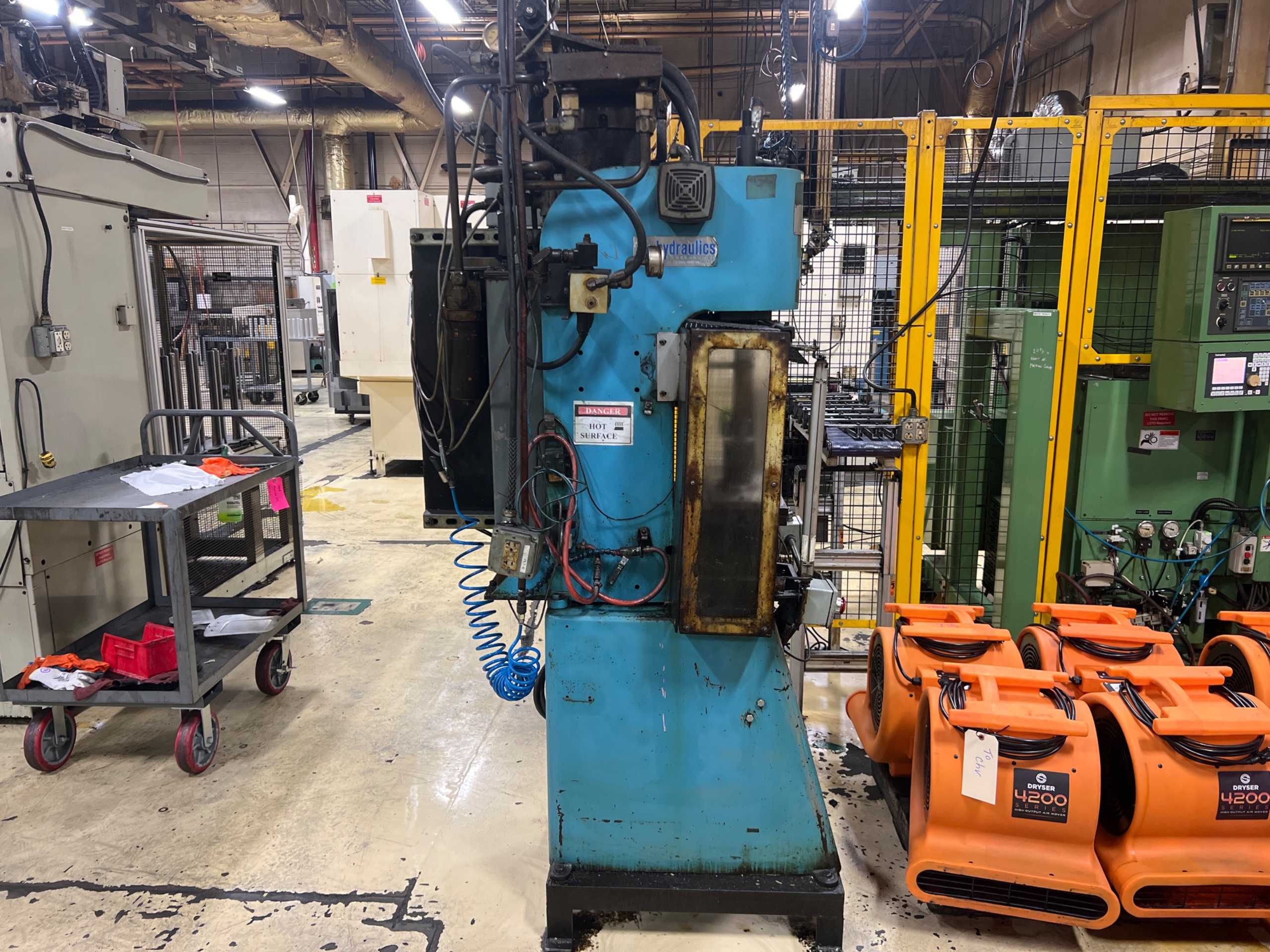 AIR HYDRAULICS INCORPORATED SH400 HYDRAULIC PRESS - HYDRAULIC PRESSES