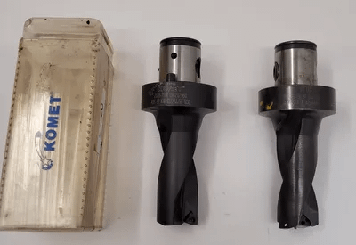 KOMET UV0202060 ABS 50 KUB 02/27.5/55.0 R38 INDEXABLE INSERT DRILL, 1.0" DIAMETER - MACHINE TOOLING