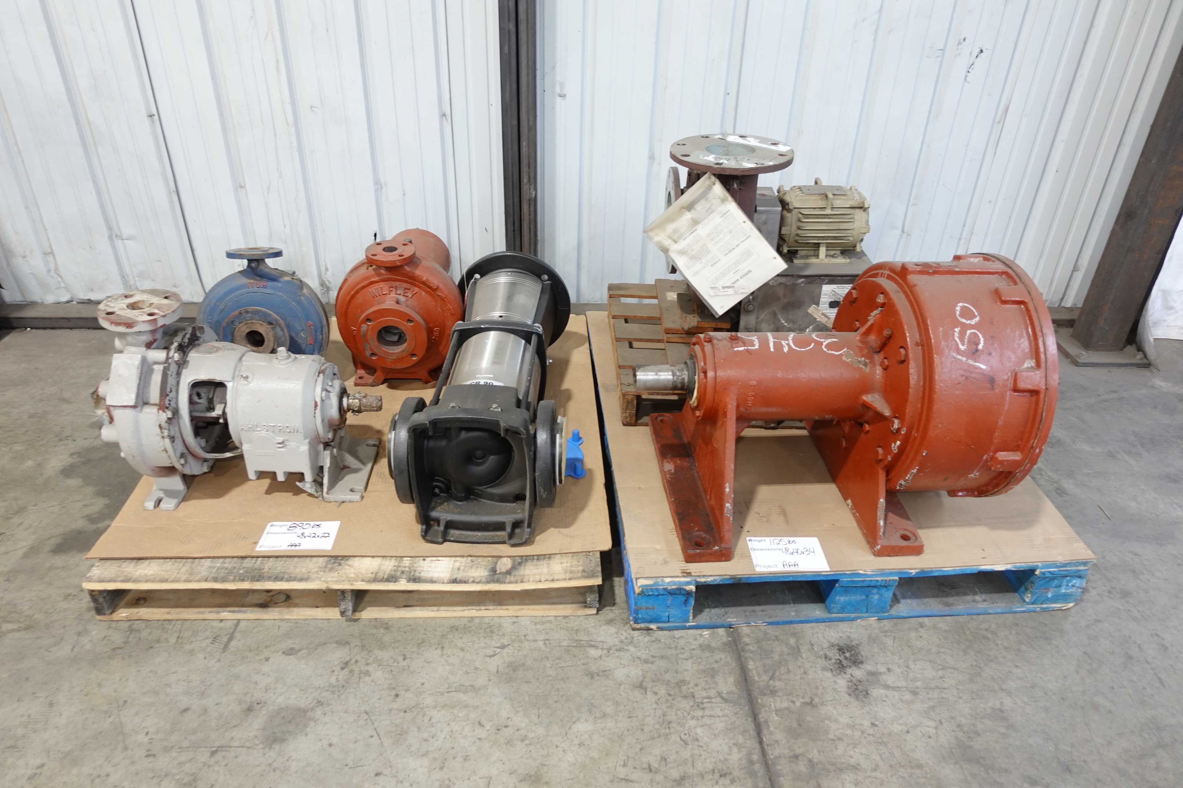 SKU 1729462 - 2 PALLETS OF ASSORTED CENTRIFUGAL PUMPS - CENTRIFUGAL PUMP