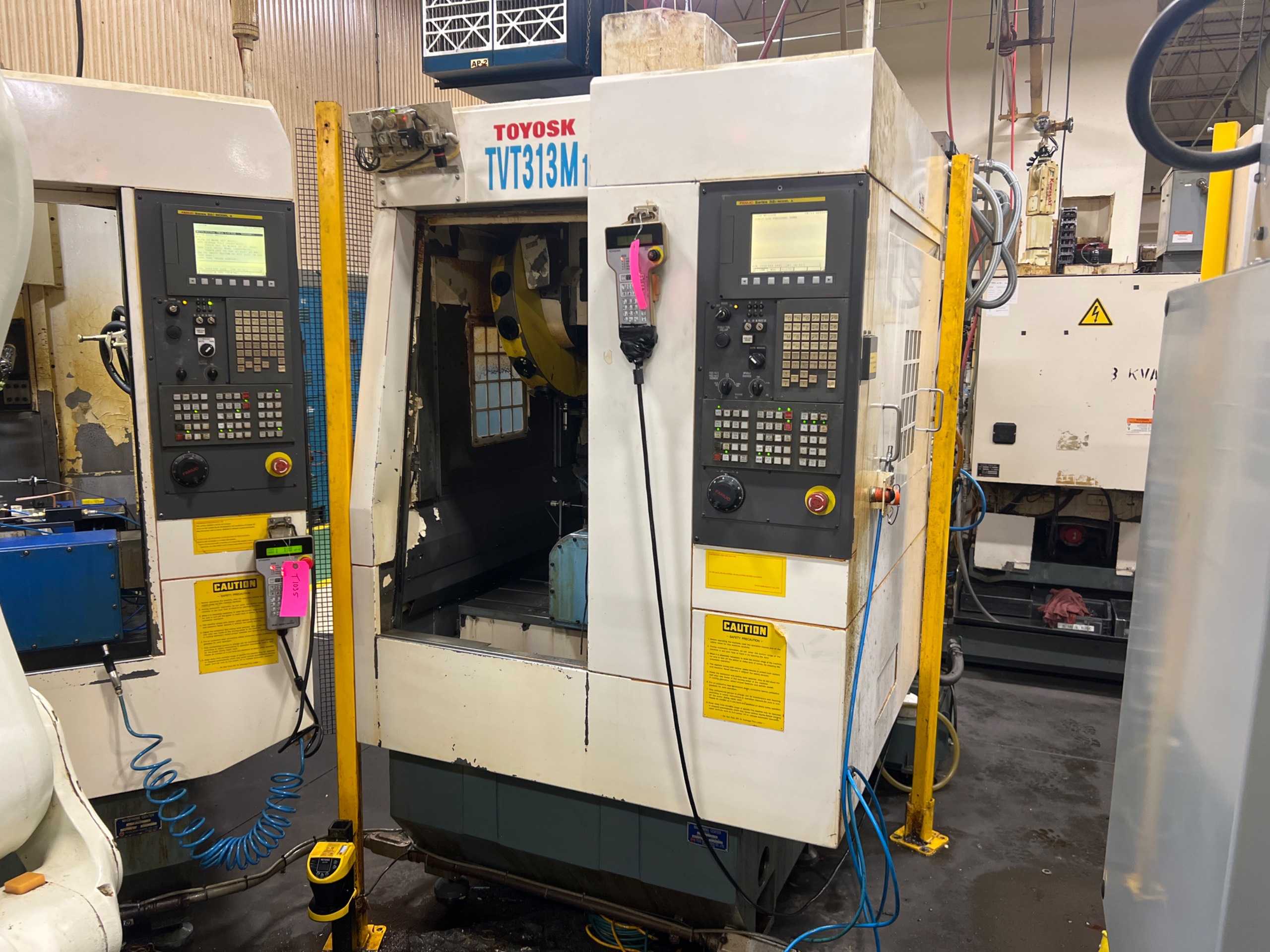 2011 TOYOSK TVT313M1 MACHINING CENTER - CNC MACHINING CENTERS 2011 TOYOSK TVT313M1 MACHINING CENTER - CNC MACHINING CENTERS