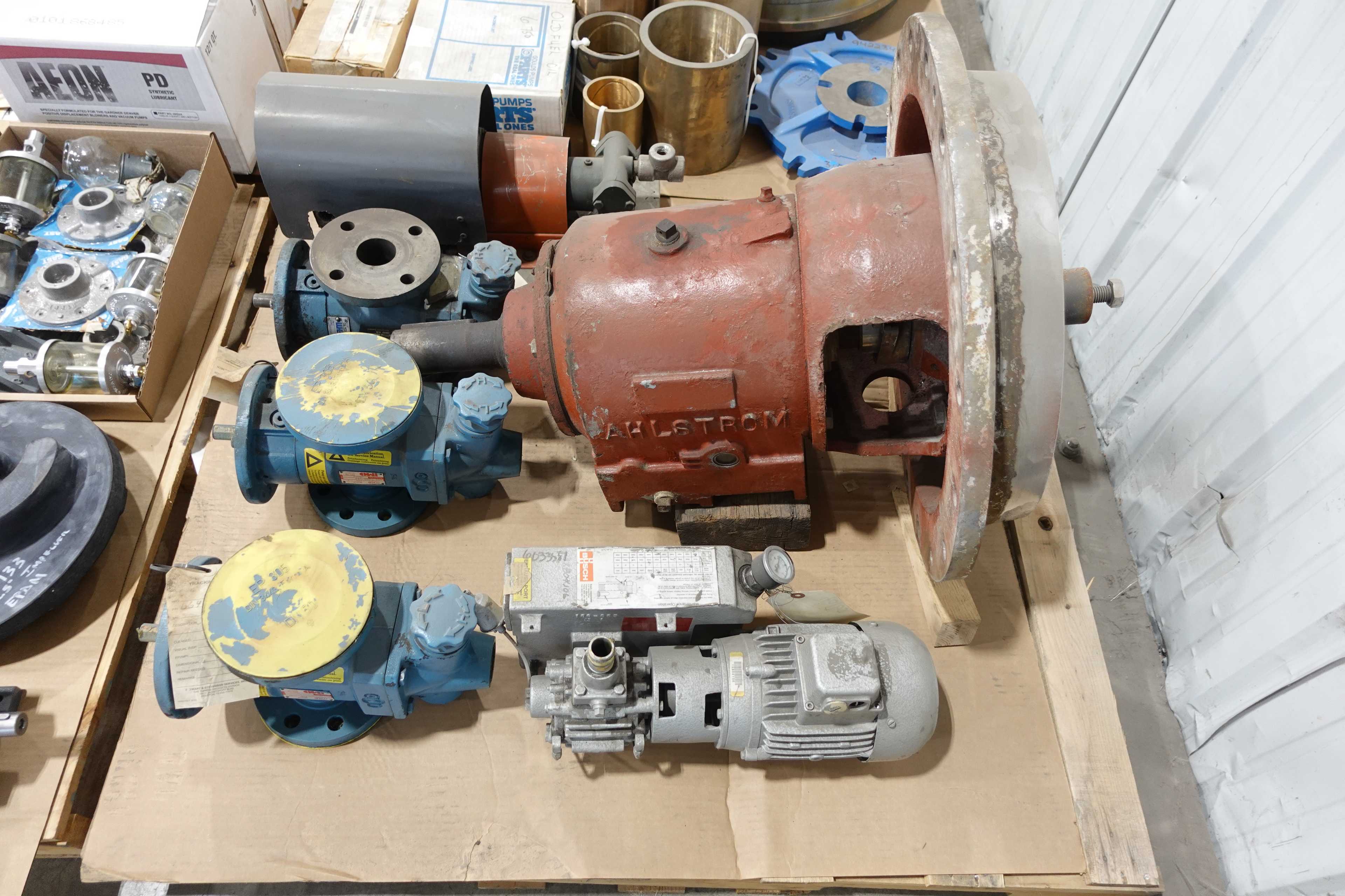 SKU 1753511 - 4 PALLETS OF ASSORTED PUMPS, PUMP PARTS AND ACCESSORIES - PUMP REPLACEMENT PARTS