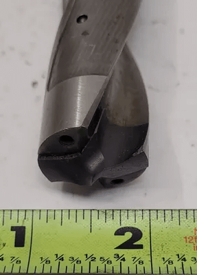 KENNAMETAL KSEM255R3WN32M INDEXABLE INSERT DRILL, OAL 6.85IN, DRILL END DIA 1.00IN, 2 FLUTES - MACHINE TOOLING
