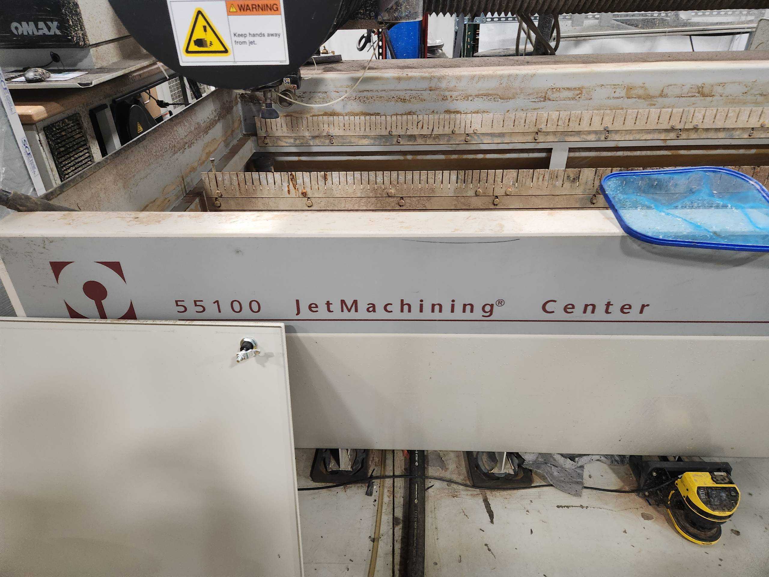 OMAX 55100 WATERJET CUTTING MACHINE - CNC WATERJET CUTTING TABLE