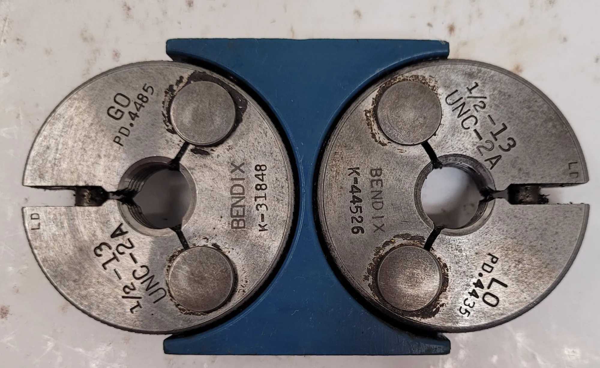 BENDIX THREAD GAUGE 1/2-13 UNC 2A THREAD RING GAUGE - MACHINE TOOLING