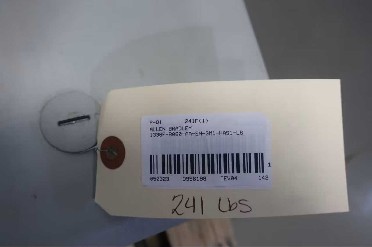 SKU 1729556 - ALLEN BRADLEY 1336F-B060-AA-EN-GM1-HAS1-L6 PLUS II SENSORLESS VECTOR VFD DRIVE - AC VFD DRIVES
