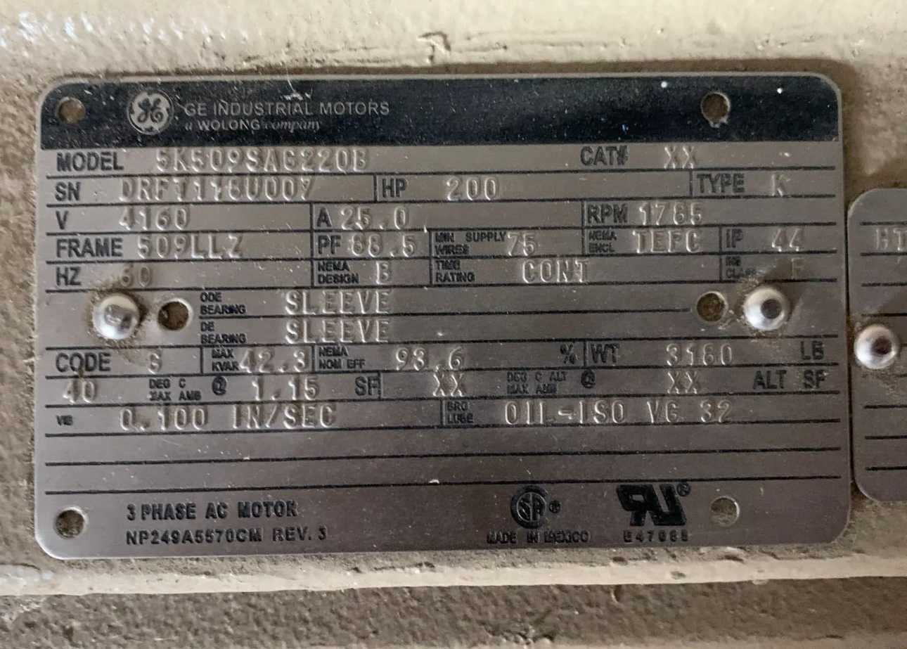 GENERAL ELECTRIC 5K509SAG220B ELECTRIC MOTOR - ELECTRIC MOTOR