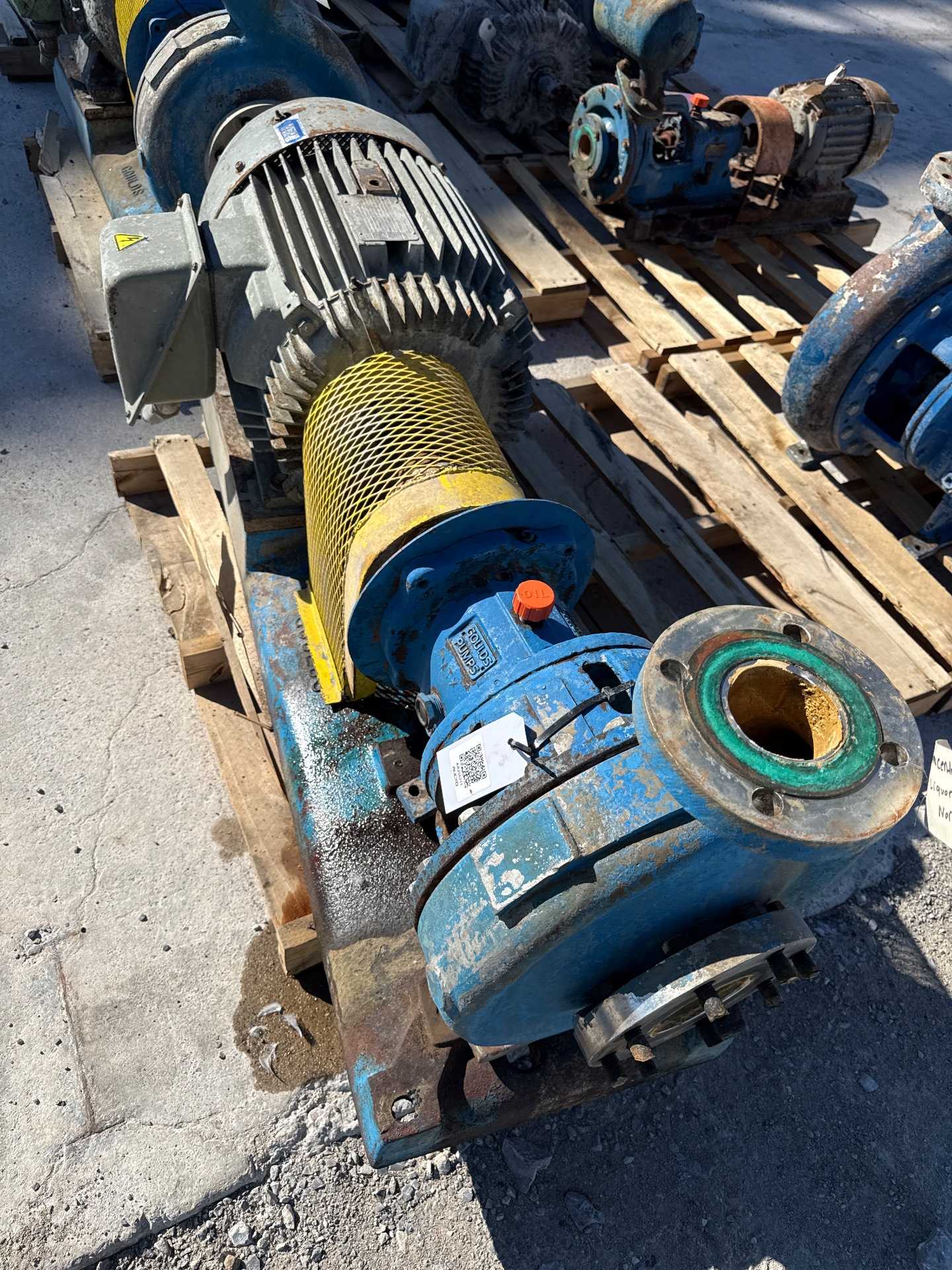 GOULDS PUMP & 40 HP MOTOR ASSEMBLY - PUMP & MOTOR ASSEMBLY