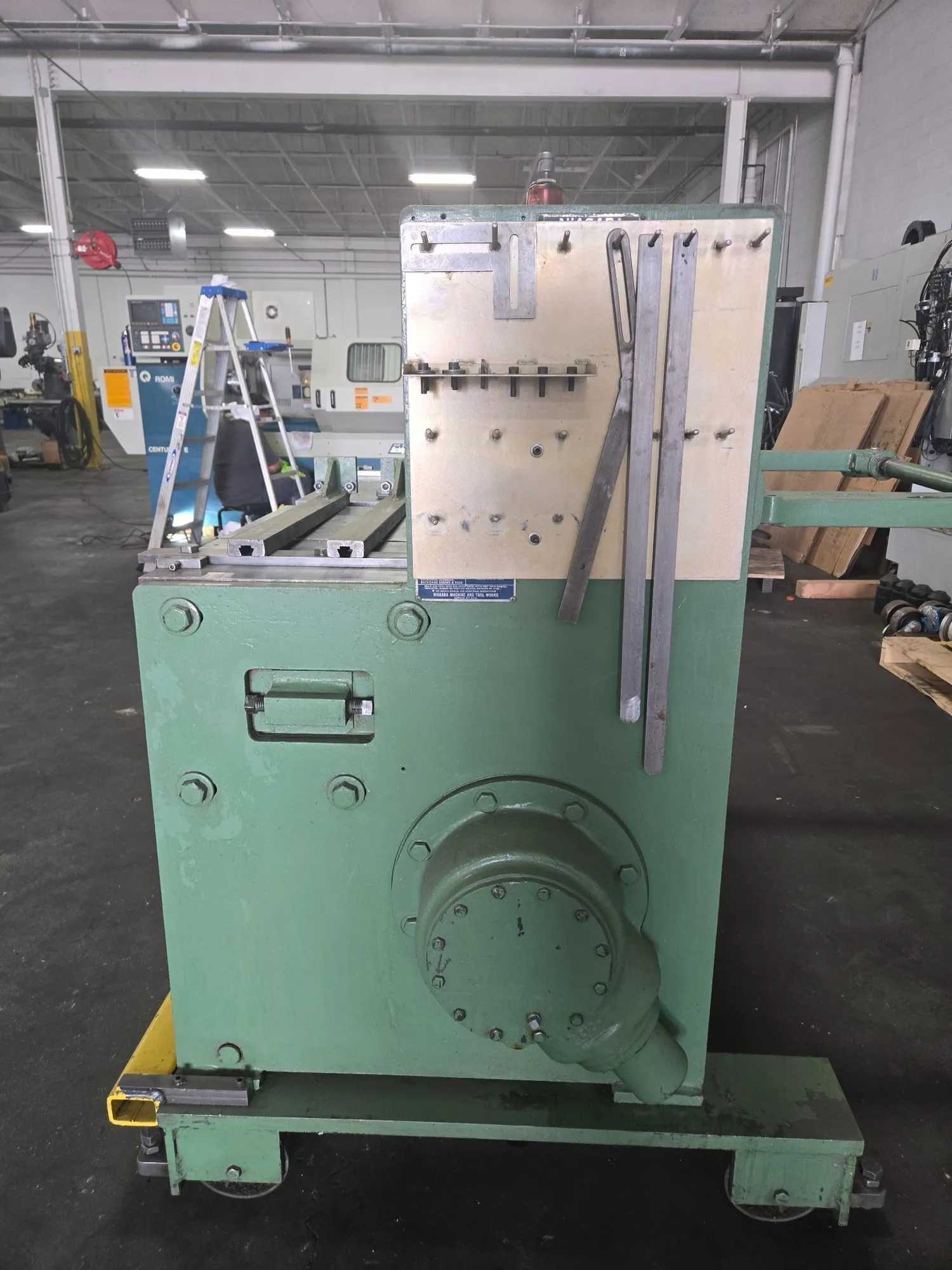 NIAGARA 1R4-10 POWER SQUARING SHEAR 10 GA. X 4', 5 HP, 75 SPM - METAL SHEARS