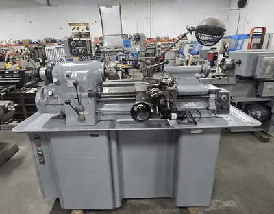 HARDINGE HLV-H WIDE BED TOOL ROOM LATHE (11″ SWING OVER BED, 1.5 HP, 125-3000 RPM) - MANUAL LATHES