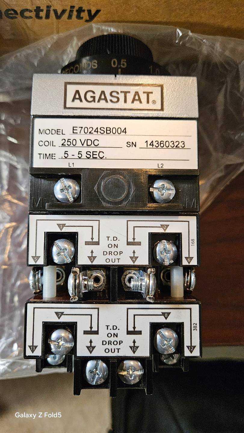 AGASTAT E7024SB004 TIME DELAY RELAY - TIME DELAY RELAY