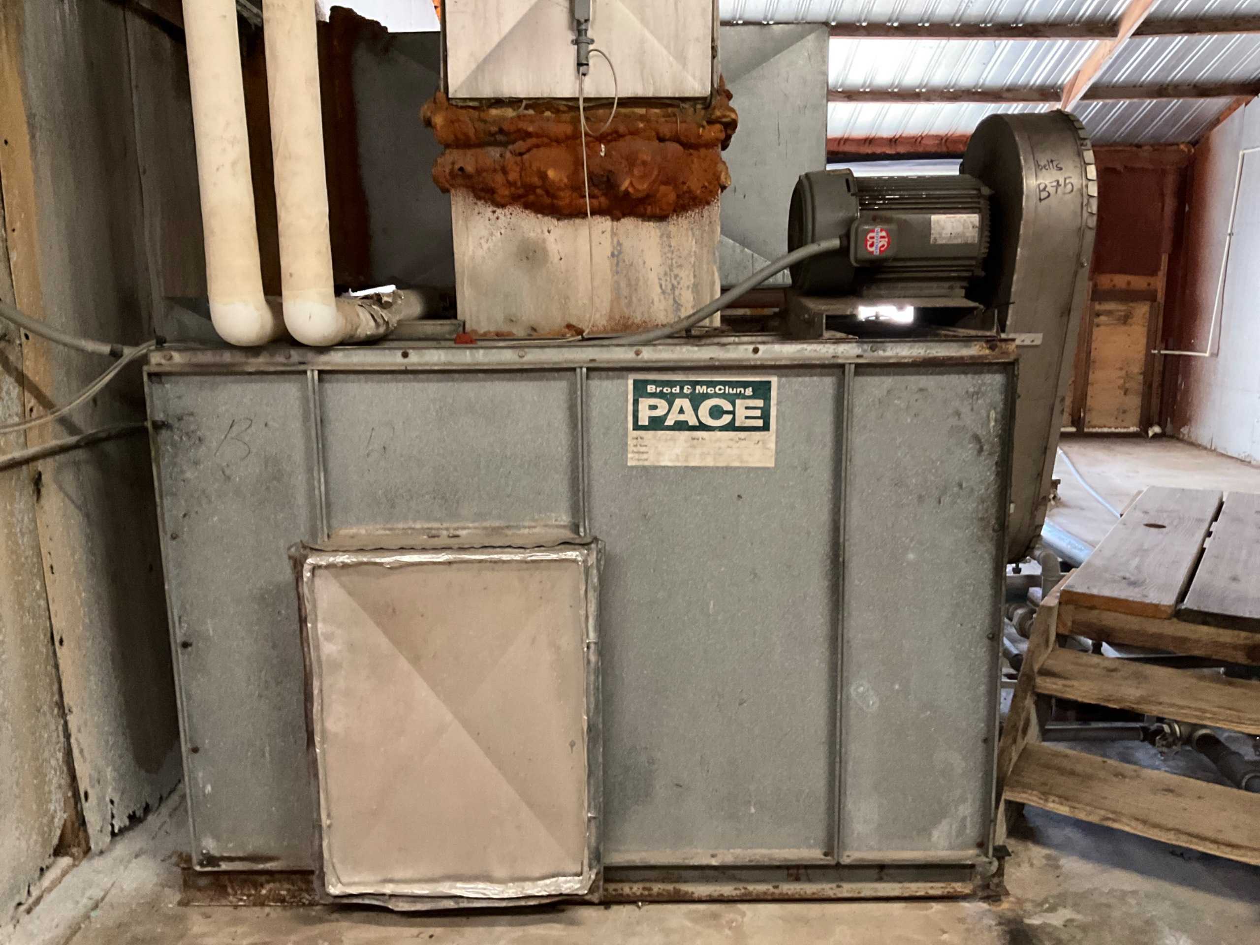 BROD & MCCLUNG PACE EXHAUST FAN - EXHAUST FAN