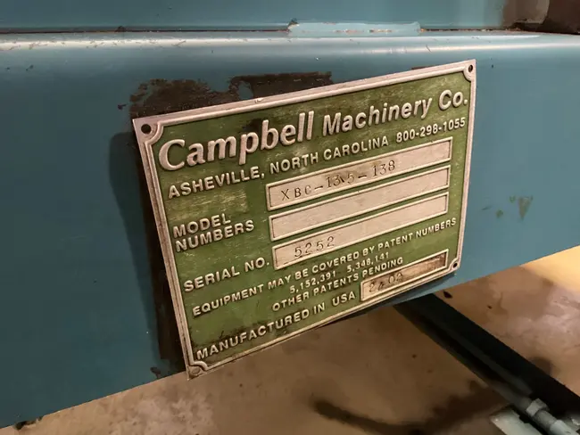 2002 CAMPBELL XBC-13.5-138 BELT CONVEYOR - undefined