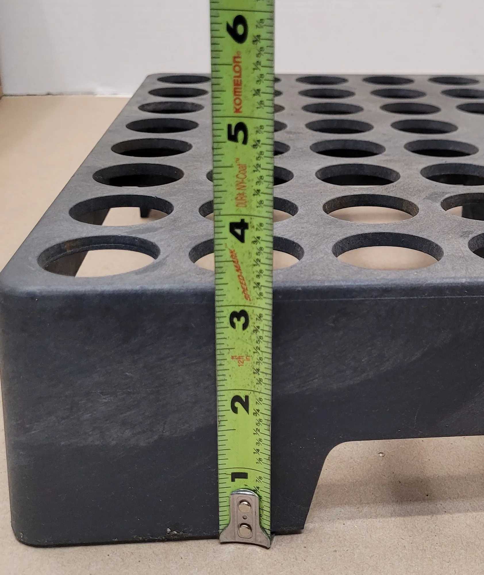 SIERRA AMERICAN 5C-76 COLLET RACK, HOLDS 76 COLLETS - MACHINE TOOLING