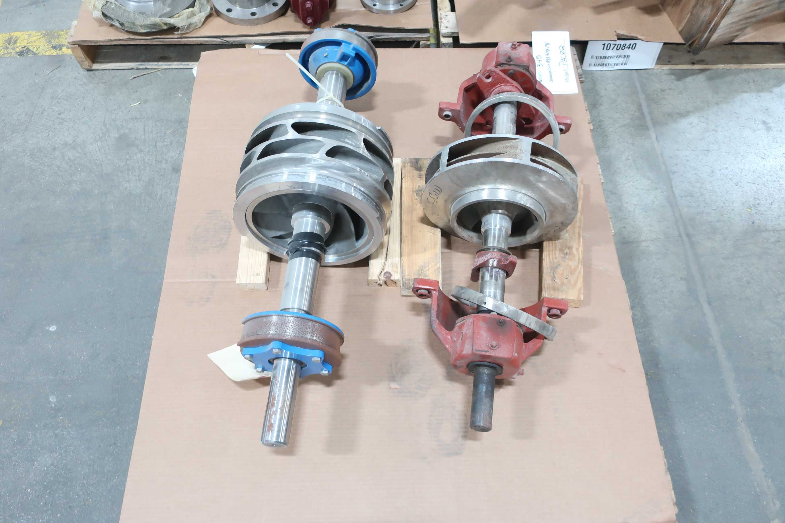 3 PALLETS OF ASSORTED PUMPS AND PUMP ACCESSORIES - PUMP REPLACEMENT PARTS