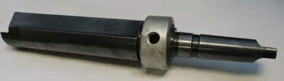 ALLIED MACHINE STRAIGHT FLUTE INSERT SPADE DRILL, MODEL 21861-0005, MT5 SHANK, F SERIES - MACHINE TOOLING