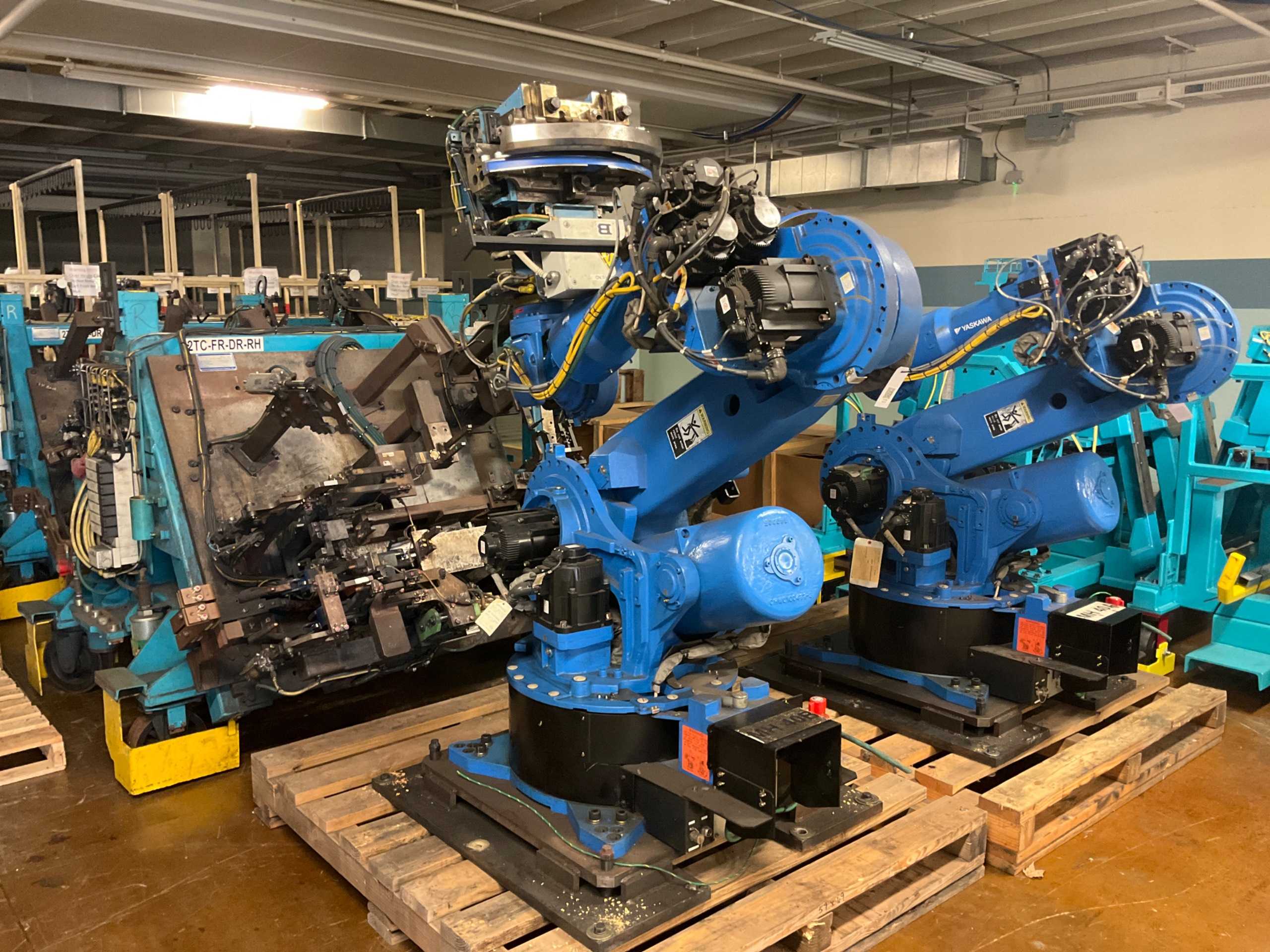 2014 YASKAWA MOTOMAN ES280D ARTICULATED ROBOT & DX100 CONTROLLER ASSEMBLY - ARTICULATED ROBOTS