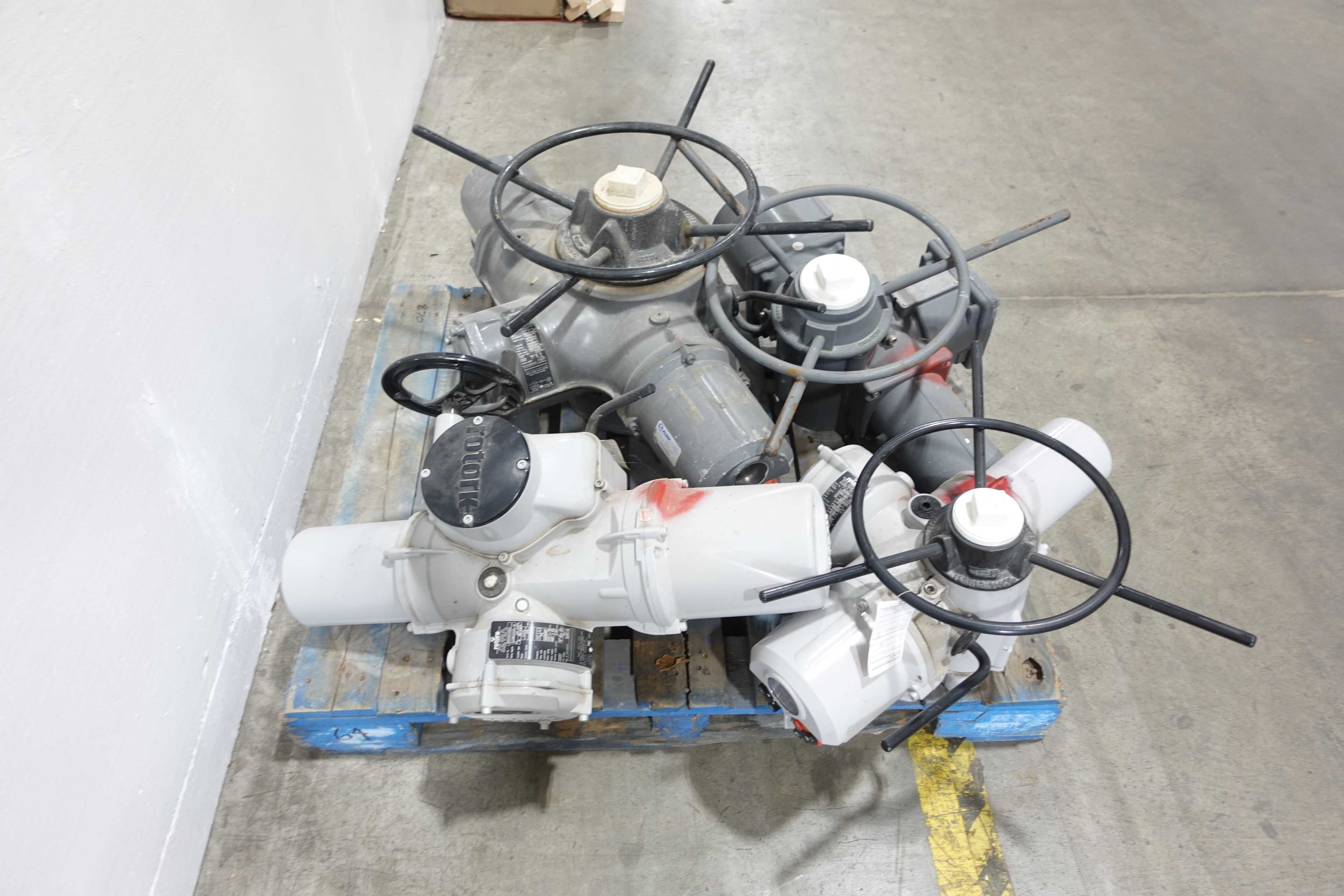 PALLET OF ROTORK ACTUATOR CONTROLS, IQ3FM, IQFM, 1030 - ELECTRIC VALVE ACTUATORS