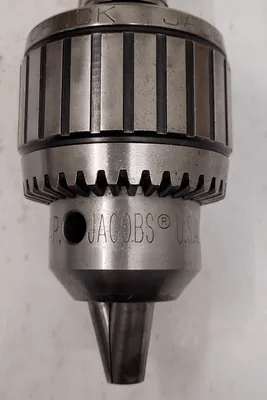 JACOBS 18N BALL BEARING SUPER CHUCK W/ #4MT ARBOR, CAP: 1/8-3/4IN / 3-19MM - MACHINE TOOLING