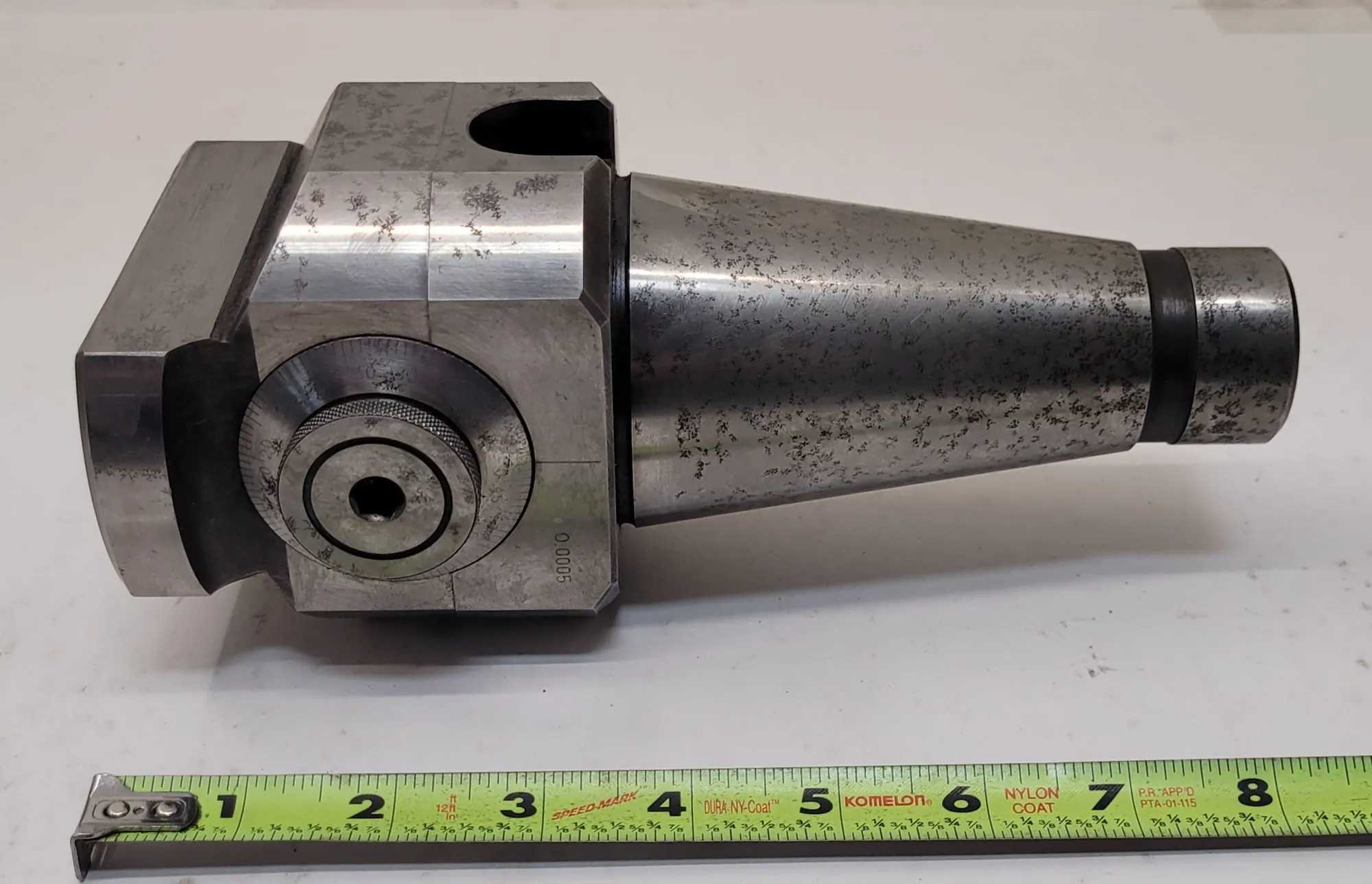 BAKUER BORING & FACING HEAD - CAT 50 TAPER - RANGE 5/16 – 11-1/2 - ITALIAN MADE - MACHINE TOOLING