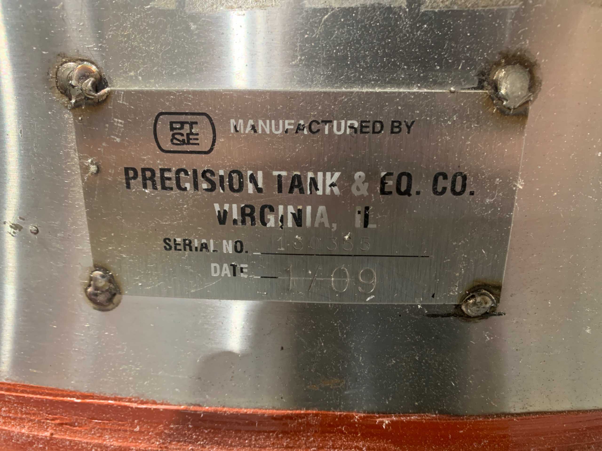 2009 PRECISION TANK & EQ. CO. TANK - TANKS