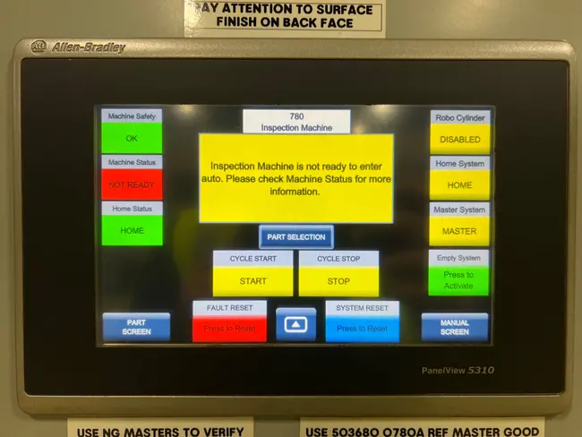 2018 ESC 780 INSPECTION MACHINE - undefined