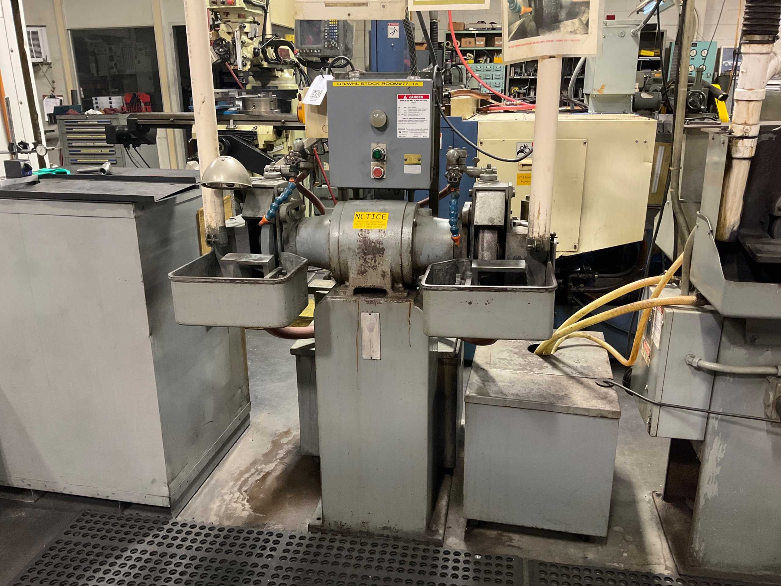 DOUBLE END PEDESTAL GRINDER - BENCH GRINDERS