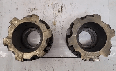 INGERSOLL MAX-I-CUT 4" INDEXING 24 INSERT SHELL MILL 1-1/2" BORE 2" CUT DEPTH - MACHINE TOOLING