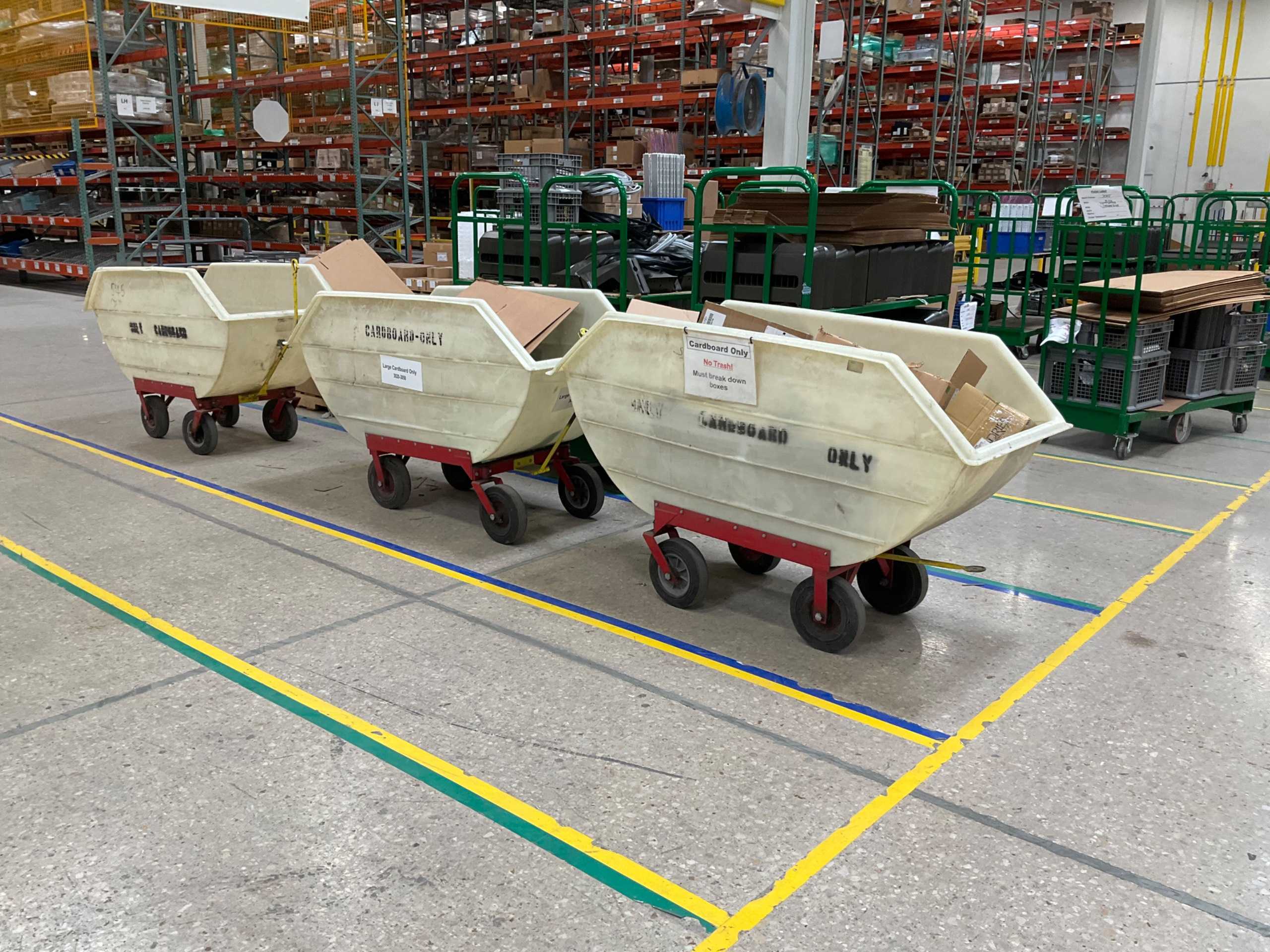 QTY 16: ROLLING CART - ROLLING CARTS