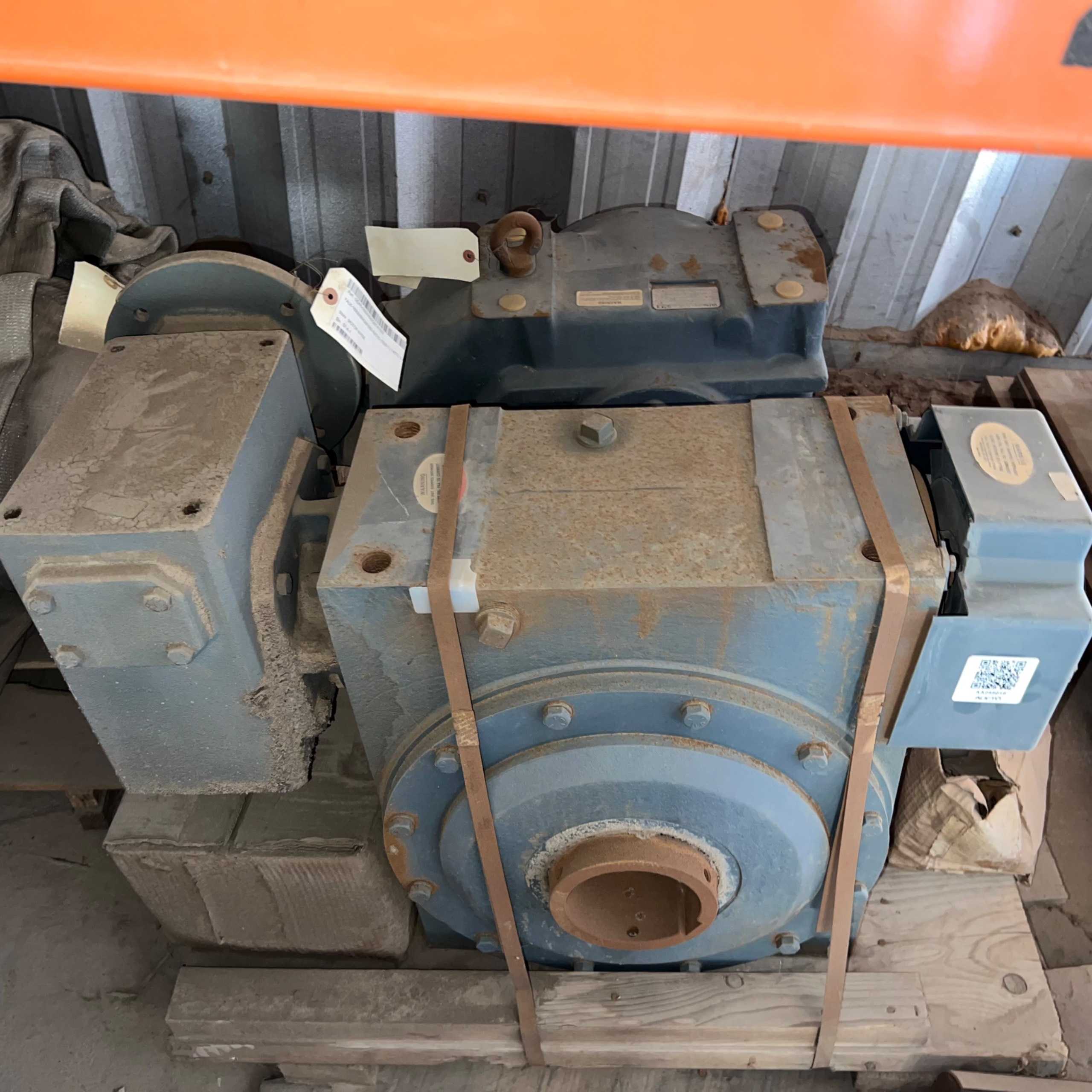 QTY 2: FALK GEARBOX - ENCLOSED GEAR DRIVE