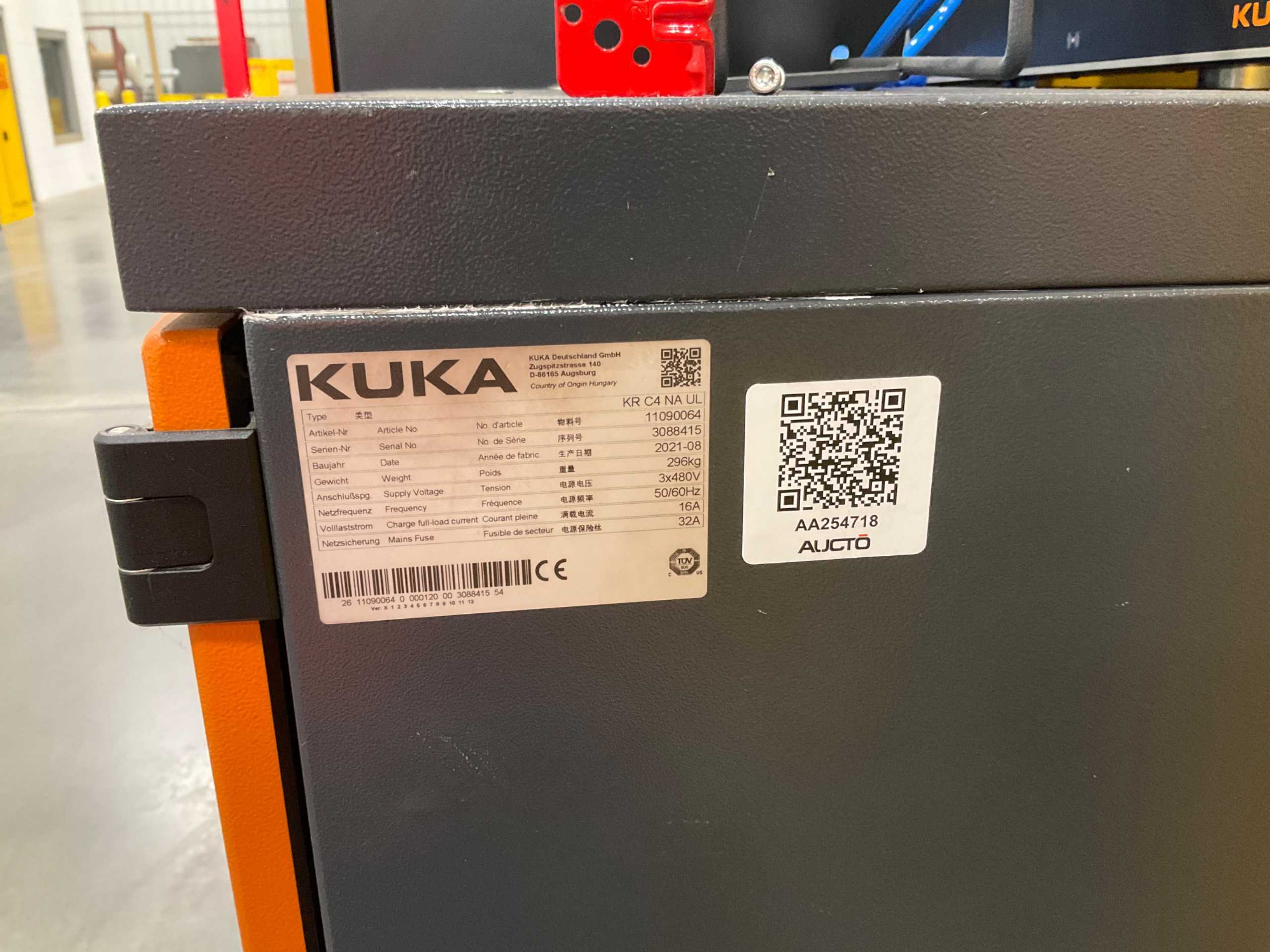 2021 KUKA KR 500 R2830 ROBOT & CONTROLLER ASSEMBLY - ARTICULATED ROBOTS